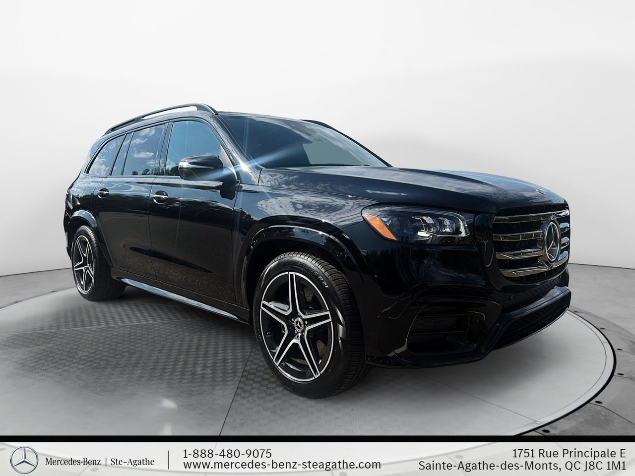 Obsidian Black Metallic 2026 Mercedes-Benz GLS SUV / Crossover All-Wheel Drive Automatic