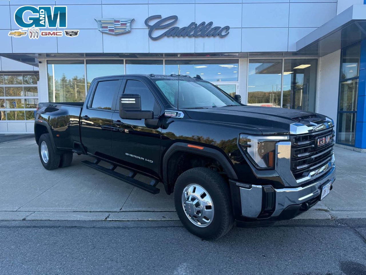 Onyx Black 2025 GMC Sierra 3500HD Pickup Truck Four-Wheel Drive Automatic