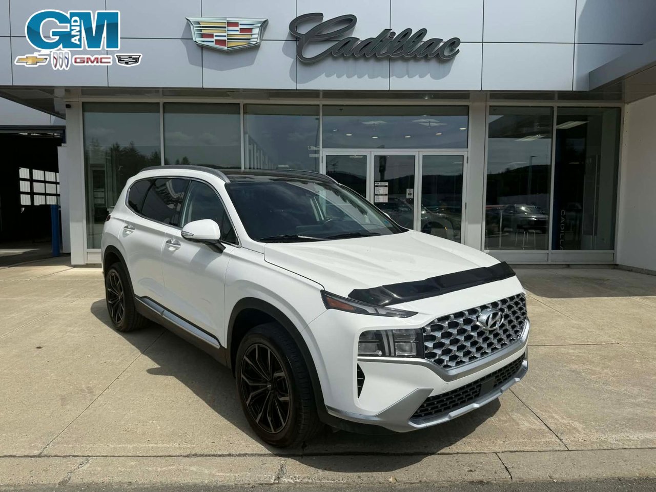 White Cream 2023 Hyundai Santa Fe Hybrid SUV / Crossover Automatic