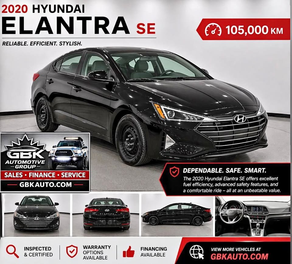 2020 Hyundai Elantra Essential FWD Sedan