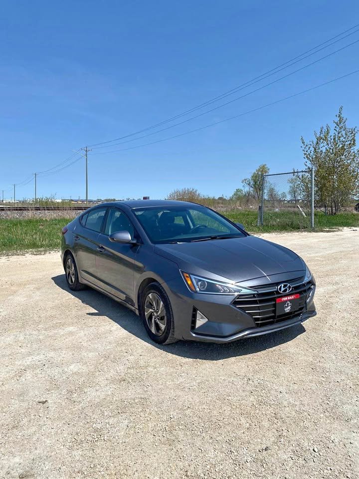 Gray 2020 Hyundai Elantra Essential FWD Sedan Automatic