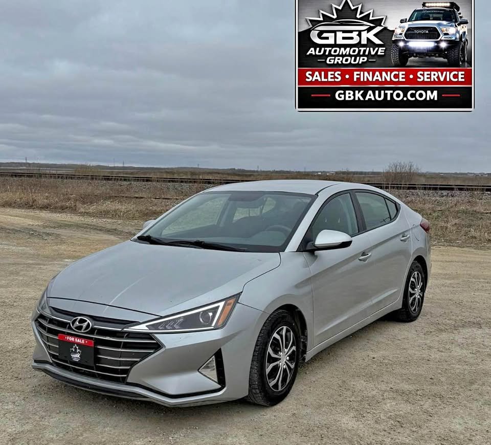Silver 2020 Hyundai Elantra Sedan Automatic