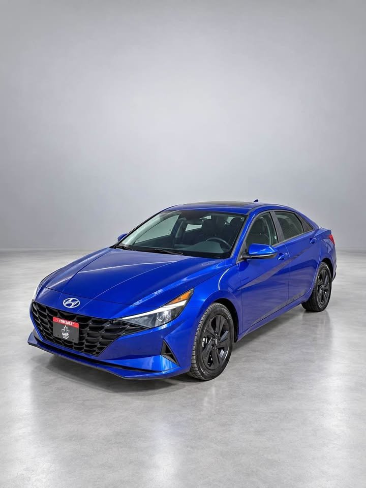 Blue 2022 Hyundai Elantra Sedan Automatic