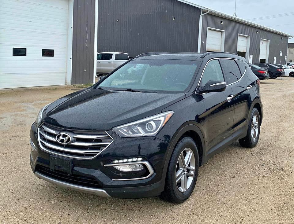 Black 2017 Hyundai Santa Fe Sport SUV / Crossover All-Wheel Drive Automatic