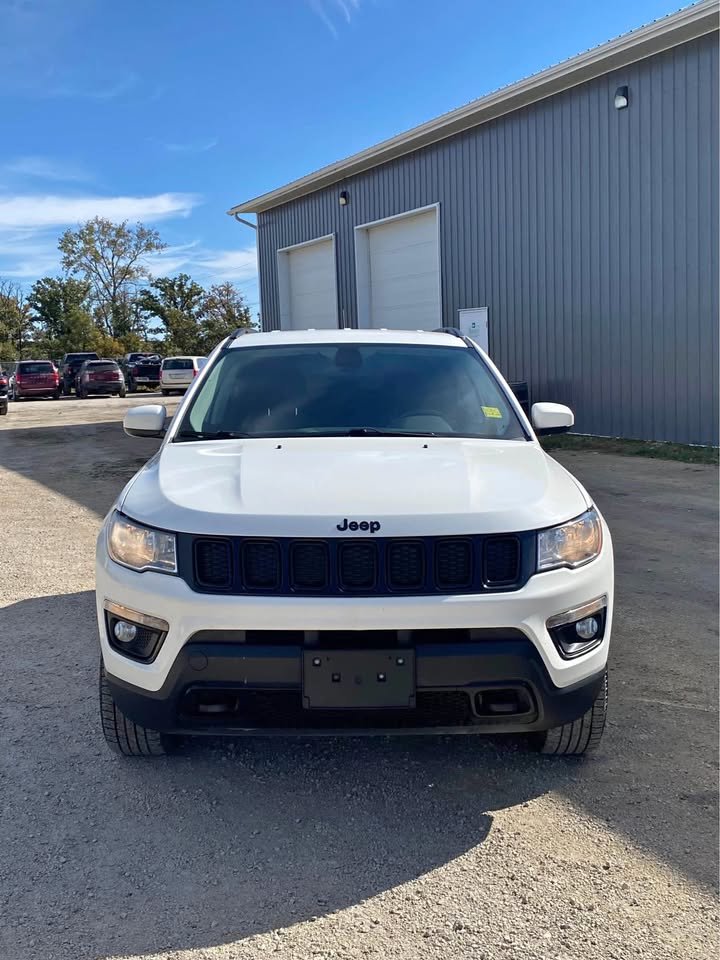 White 2019 Jeep Compass SUV / Crossover Four-Wheel Drive Automatic