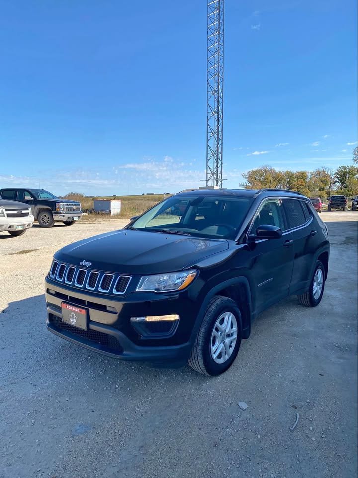 Black 2020 Jeep Compass SUV / Crossover Four-Wheel Drive Automatic