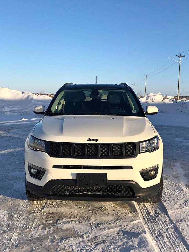 White 2021 Jeep Compass 80th Anniversary Edition 4WD SUV / Crossover Four-Wheel Drive Automatic