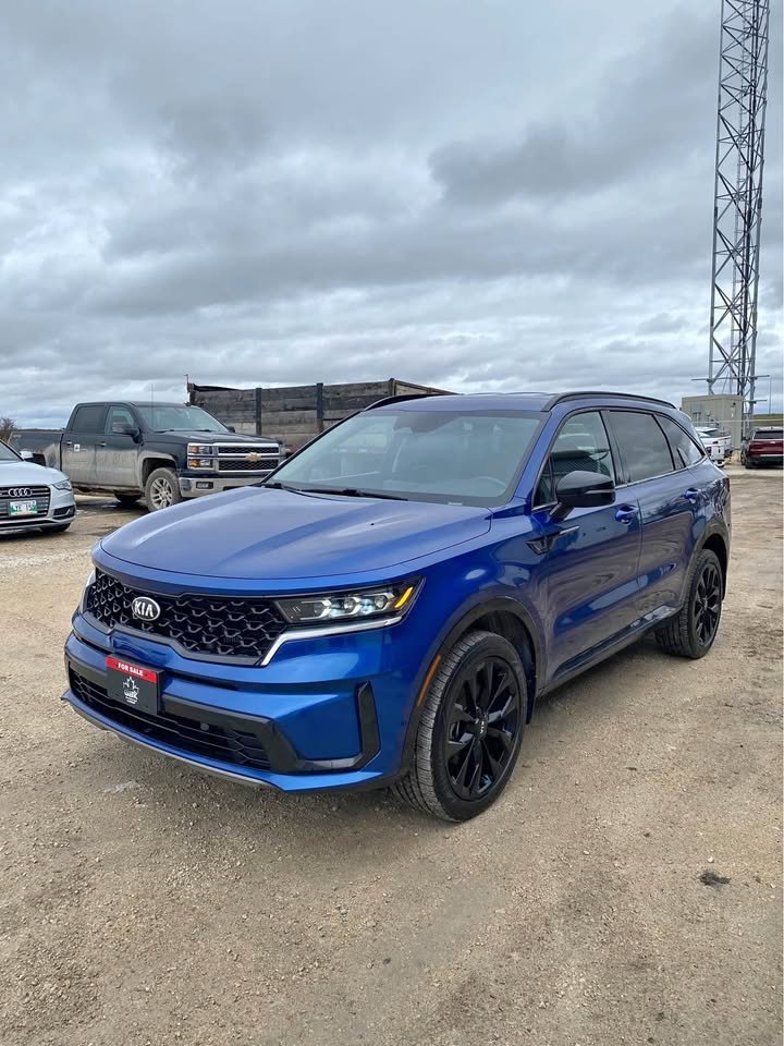 Blue 2021 Kia Sorento SUV / Crossover All-Wheel Drive Automatic