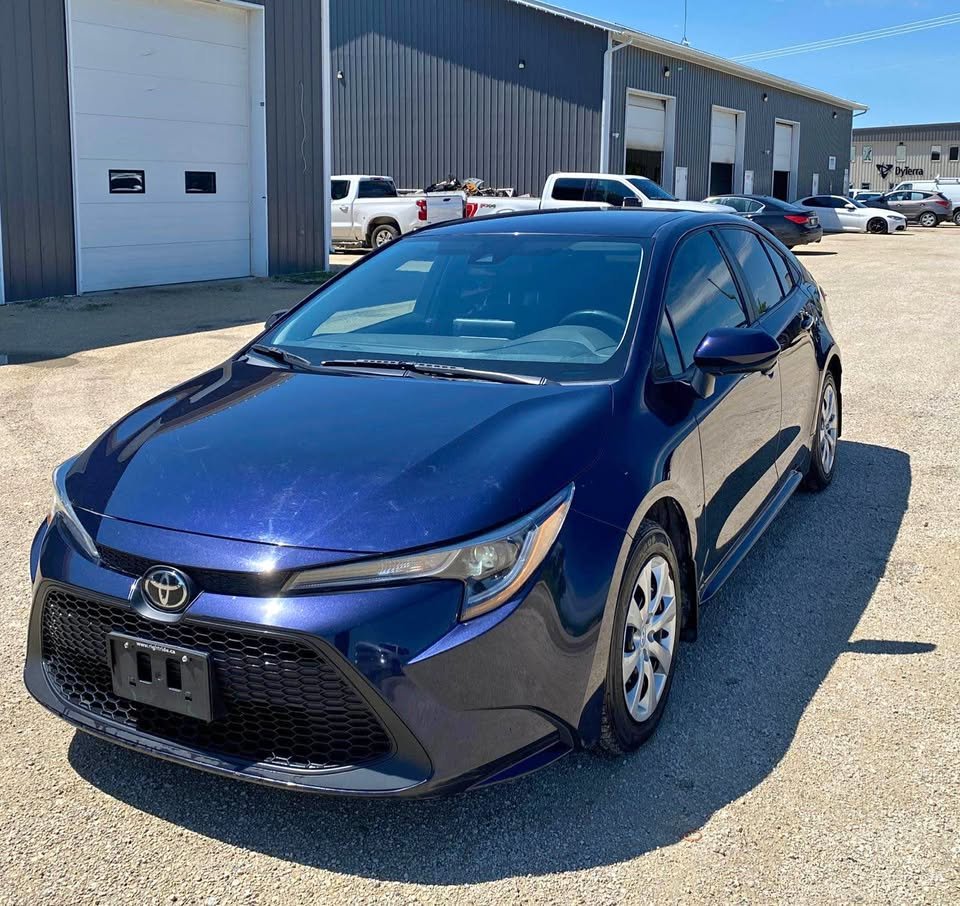 Blue 2022 Toyota Corolla Sedan Front-Wheel Drive