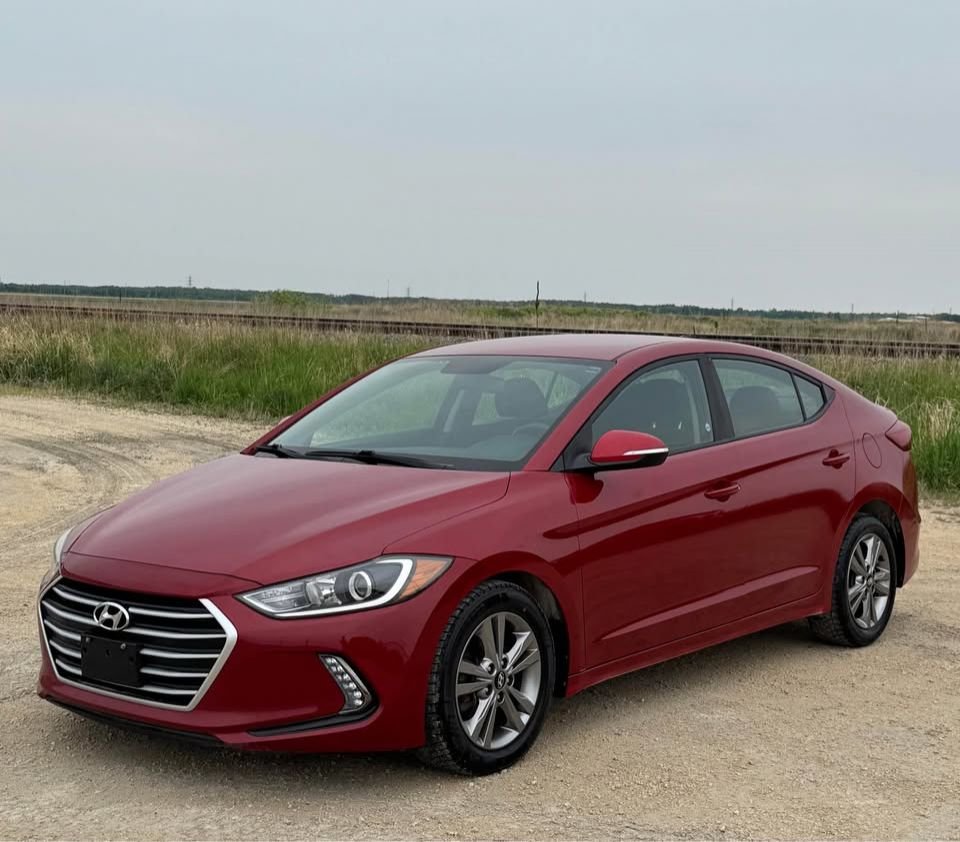 Red 2018 Hyundai Elantra Sedan Automatic