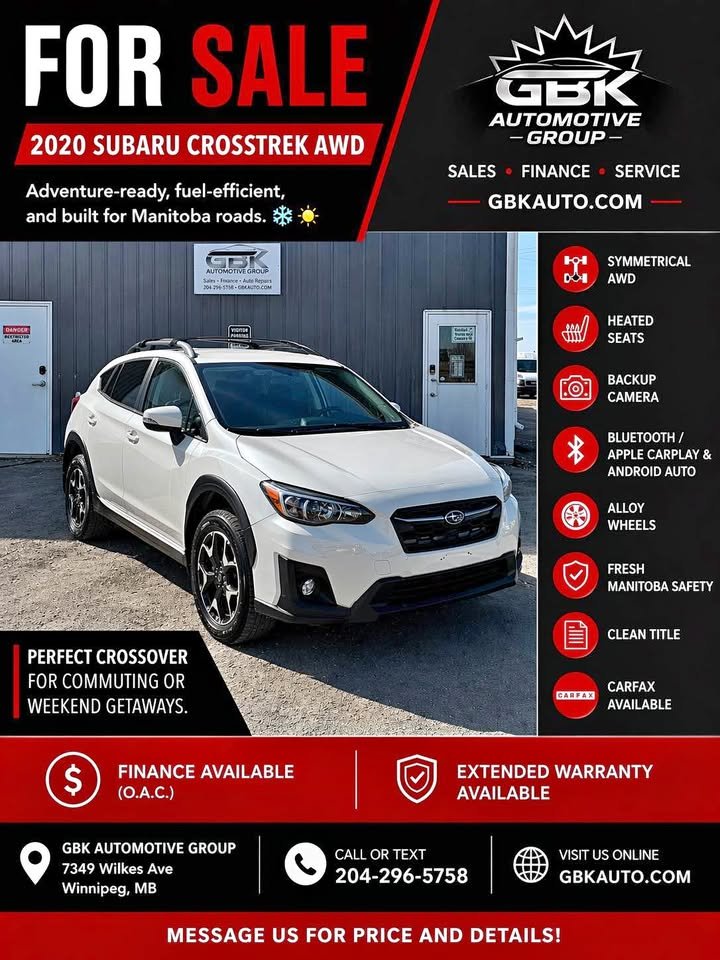 2020 Subaru Crosstrek Touring AWD