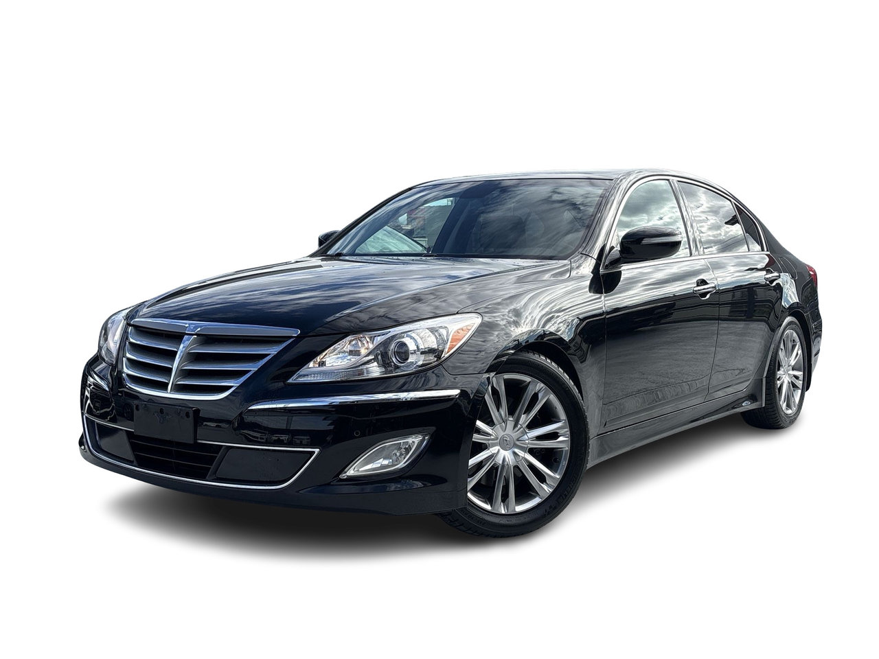 Ultra Black Pearl 2013 Hyundai Genesis Sedan Automatic