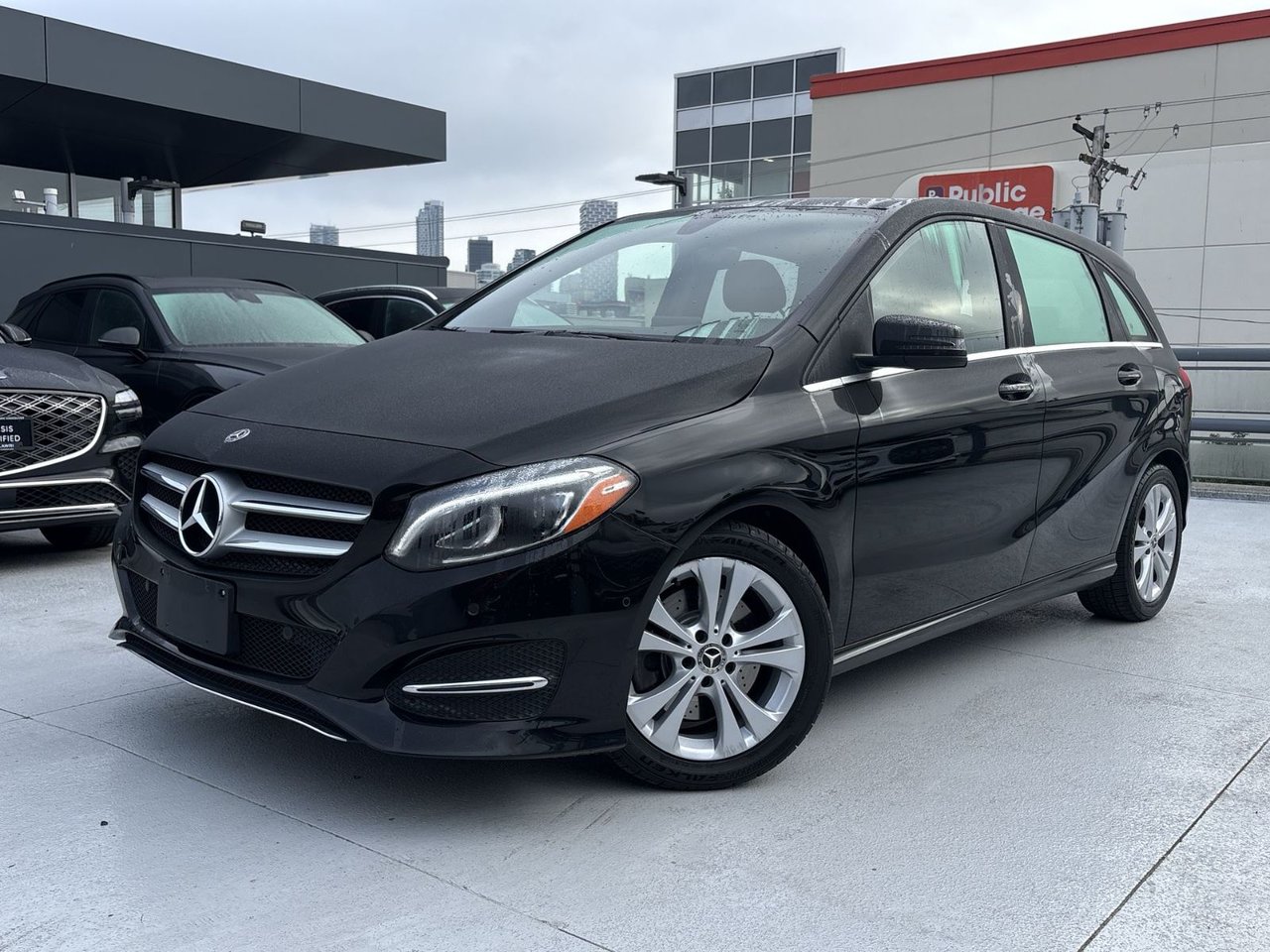 Cosmos Black Met 2018 Mercedes-Benz B-Class Hatchback  Automatic