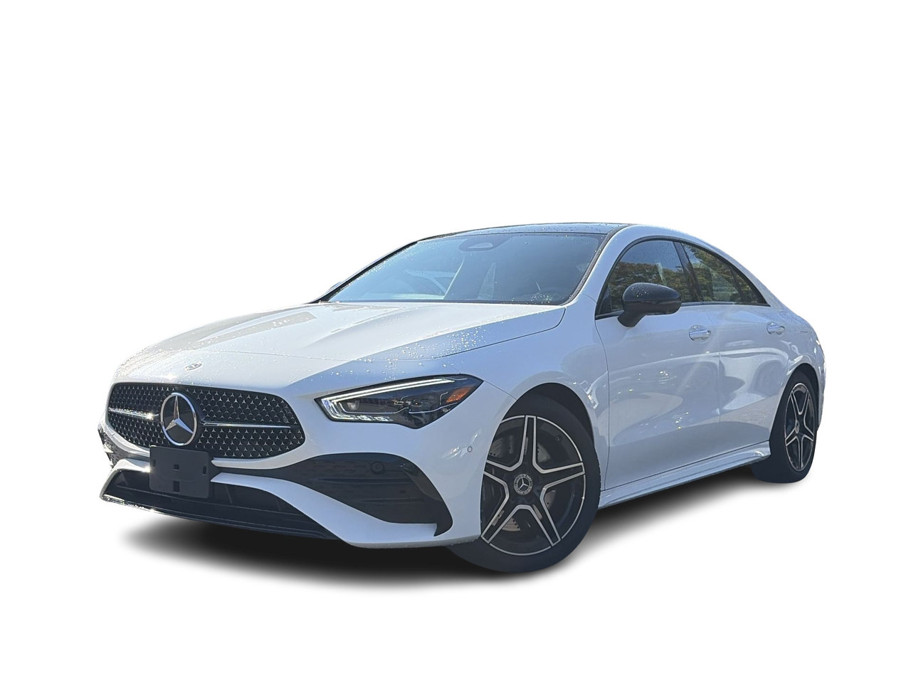 White 2025 Mercedes-Benz CLA Coupe All-Wheel Drive Automatic