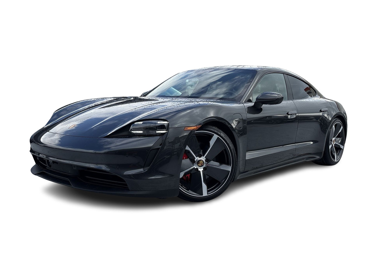 White 2023 Porsche Taycan Sedan All-Wheel Drive Automatic