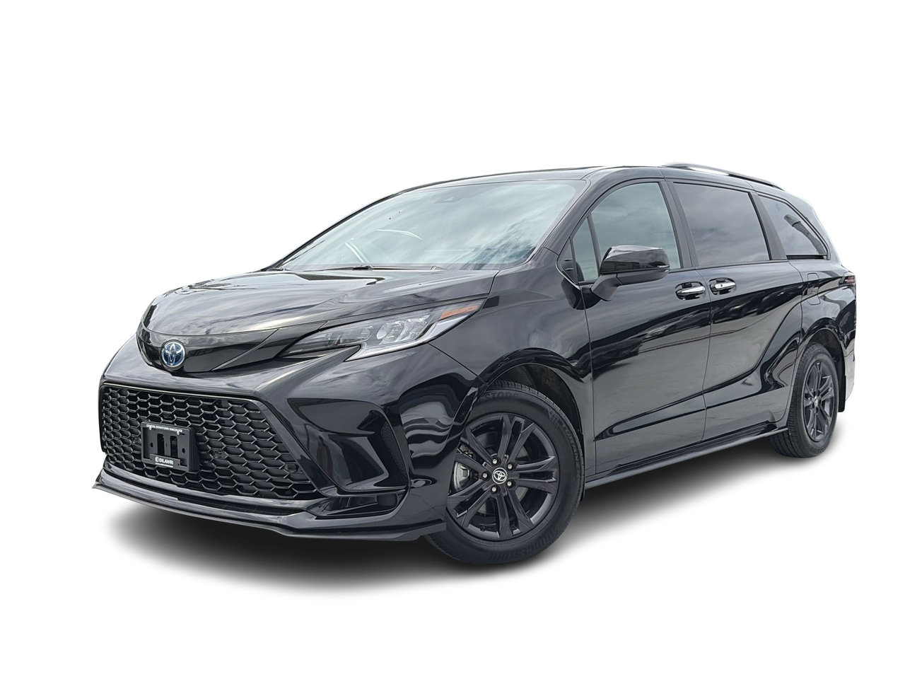 Midnight Black Metallic 2025 Toyota Sienna Minivan All-Wheel Drive Automatic