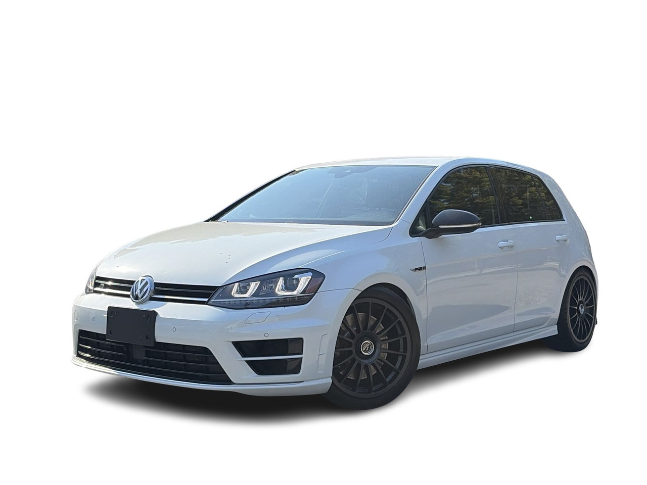 Oryx White Pearl 2017 Volkswagen Golf R Hatchback All-Wheel Drive Automatic