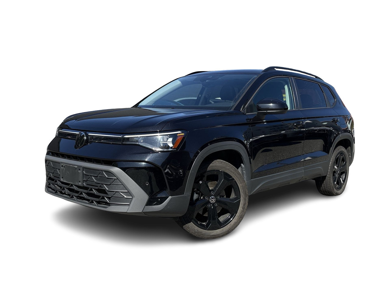 Deep Black Pearl 2025 Volkswagen Taos SUV / Crossover Automatic
