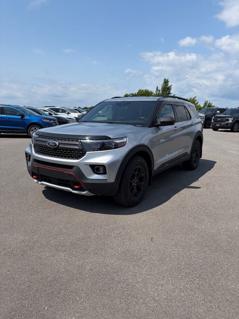 Silver 2023 Ford Explorer SUV / Crossover All-Wheel Drive Automatic