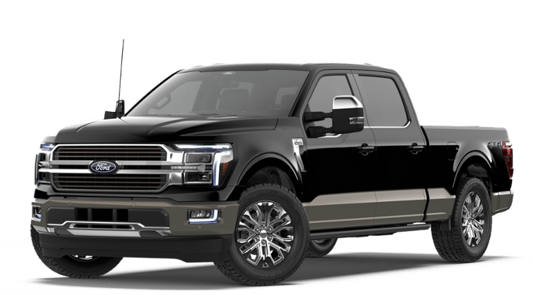 Agate Black Metallic/Marsh Grey 2026 Ford F-150 Pickup Truck Four-Wheel Drive Automatic