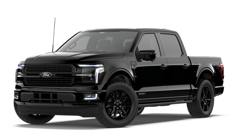 Agate Black Metallic 2026 Ford F-150 Pickup Truck Four-Wheel Drive Automatic