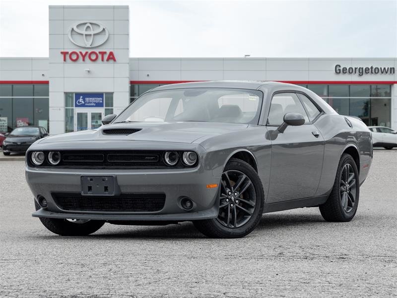 Gray 2019 Dodge Challenger Coupe All-Wheel Drive Automatic