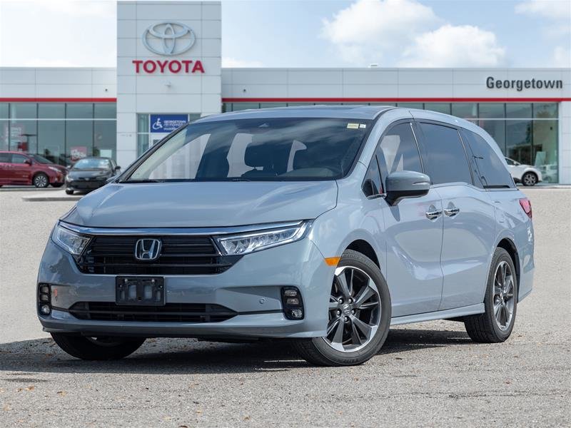 White 2023 Honda Odyssey Minivan Front-Wheel Drive Automatic