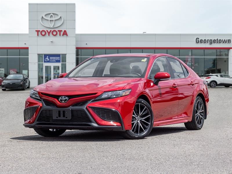 Supersonic Red 2024 Toyota Camry Sedan Front-Wheel Drive Automatic