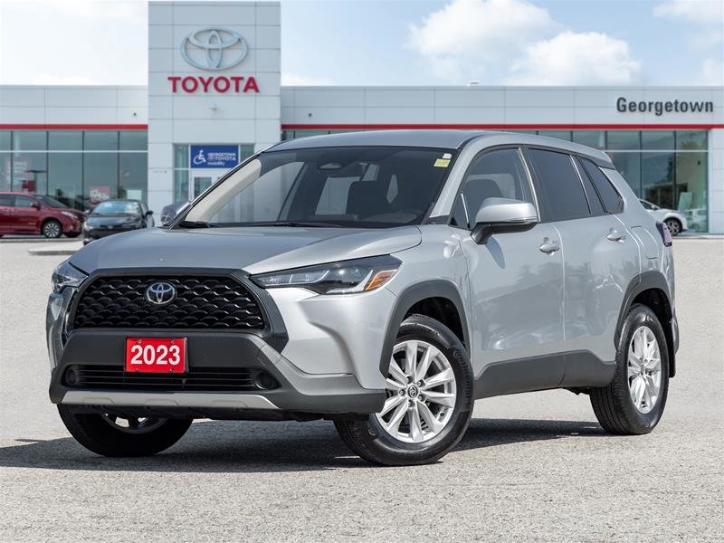 Sonic Silver Metallic 2023 Toyota Corolla Cross SUV / Crossover All-Wheel Drive Automatic