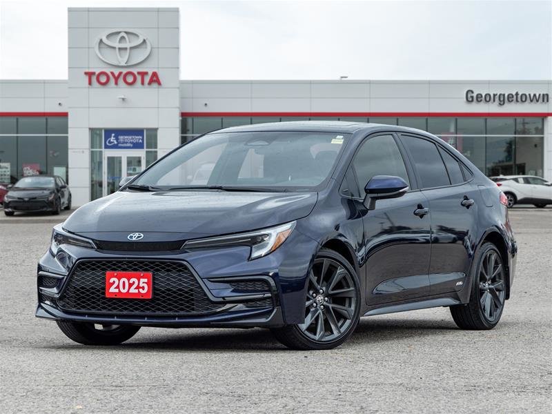 Blueprint 2025 Toyota Corolla Hybrid Sedan All-Wheel Drive Automatic
