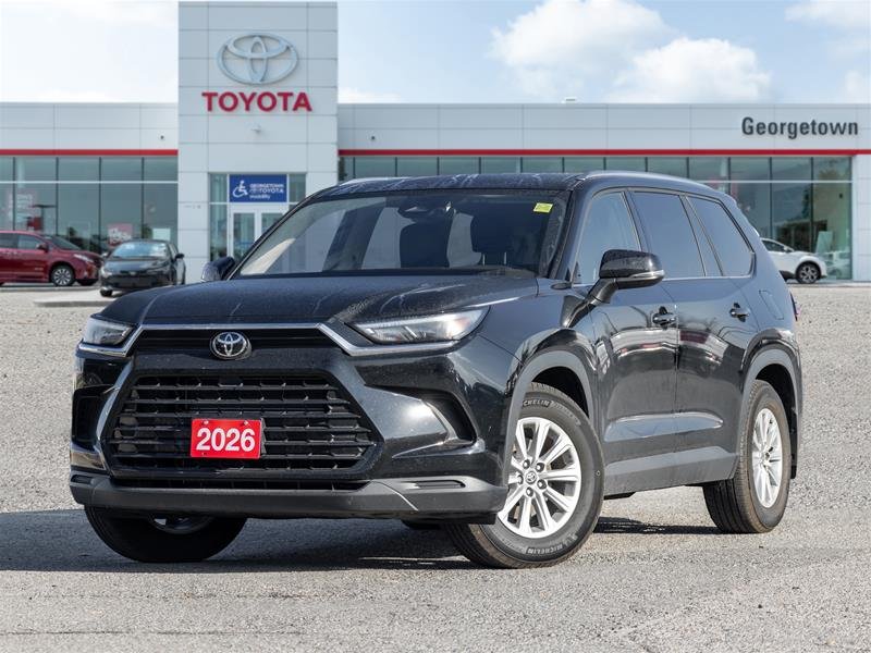 Midnight Black Metallic 2026 Toyota Grand Highlander Hybrid SUV / Crossover All-Wheel Drive Automatic
