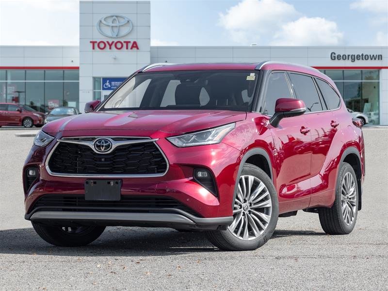 Red (Ruby Flare Pearl) 2022 Toyota Highlander SUV / Crossover All-Wheel Drive Automatic