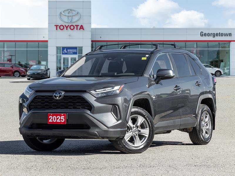 Gray (Magnetic Grey Metallic) 2025 Toyota RAV4 Hybrid SUV / Crossover All-Wheel Drive Automatic
