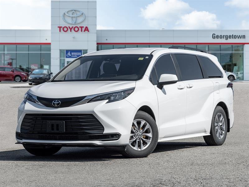 White 2026 Toyota Sienna Minivan All-Wheel Drive Automatic