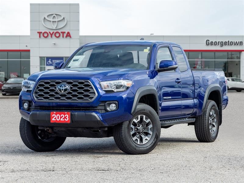 Blue Crush Metallic 2023 Toyota Tacoma Pickup Truck Automatic