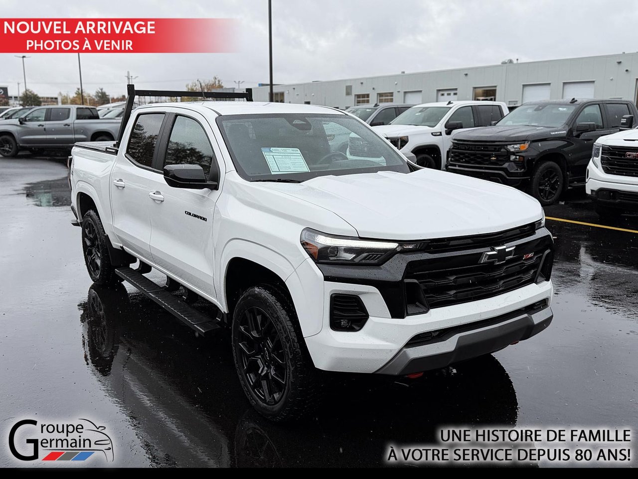 Summit White 2024 Chevrolet Colorado Pickup Truck Four-Wheel Drive Automatic