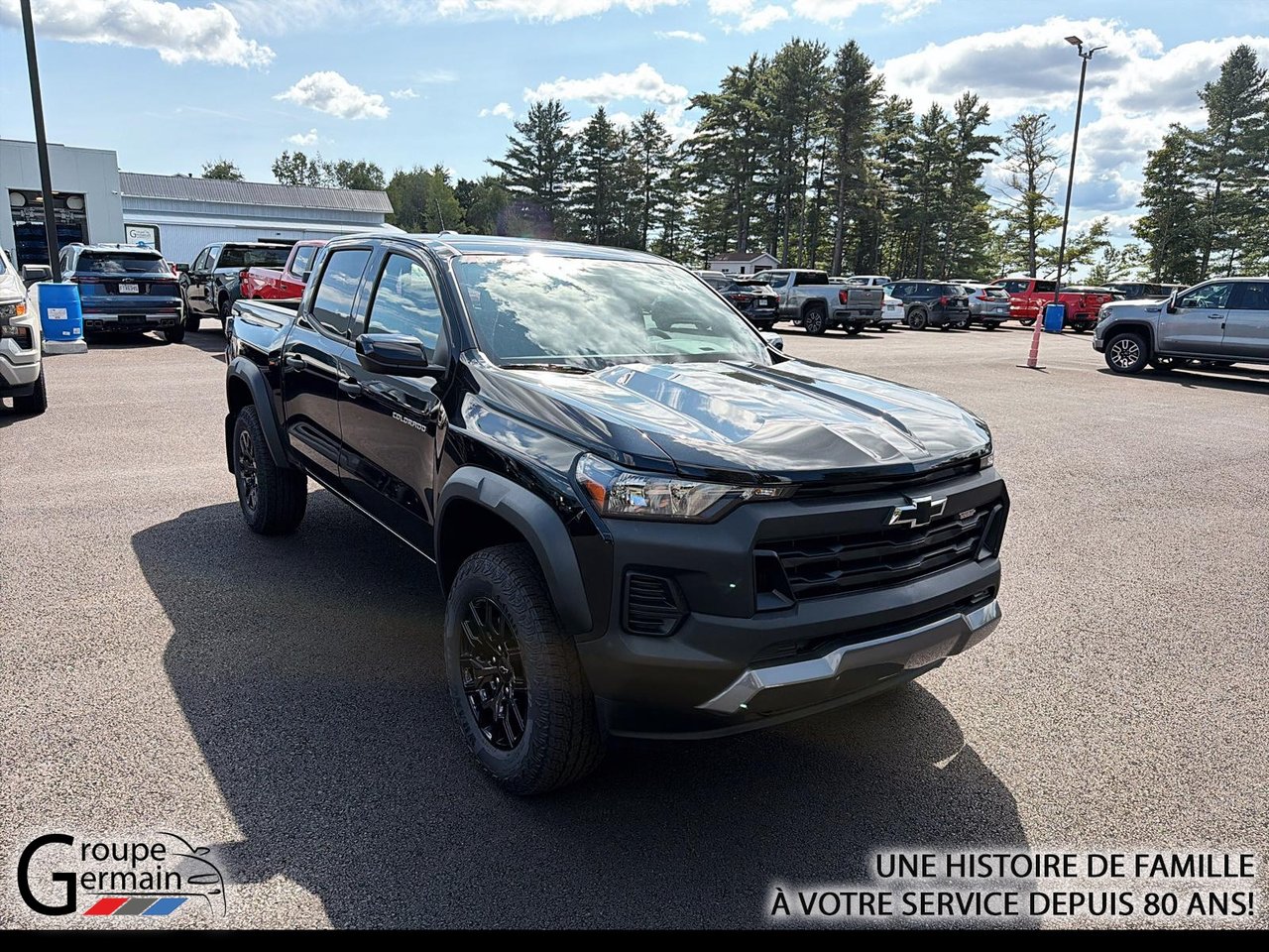 Black 2026 Chevrolet Colorado Pickup Truck Four-Wheel Drive Automatic