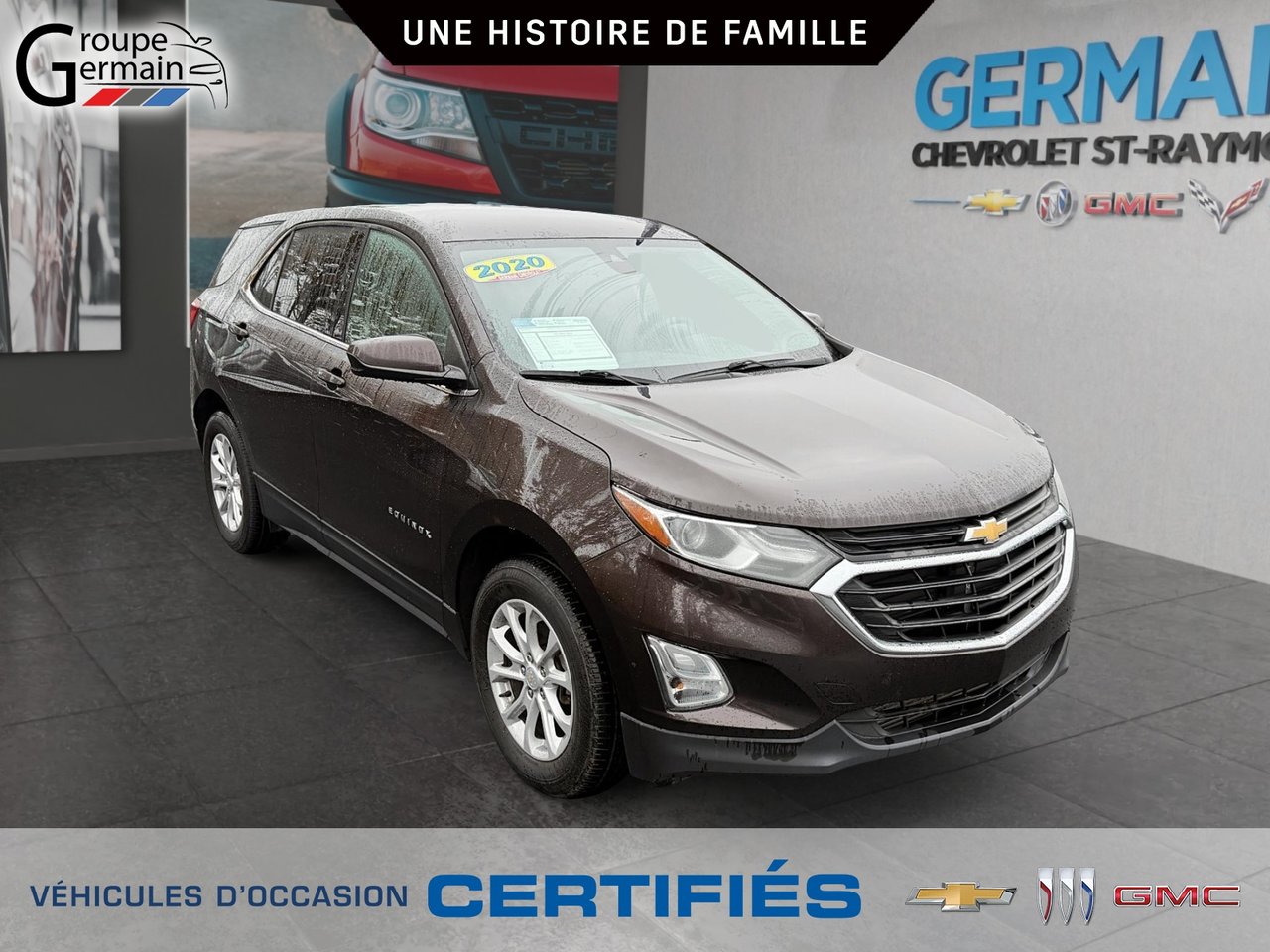 CHOCOLAT METALLISE 2020 Chevrolet Equinox SUV / Crossover Four-Wheel Drive Automatic