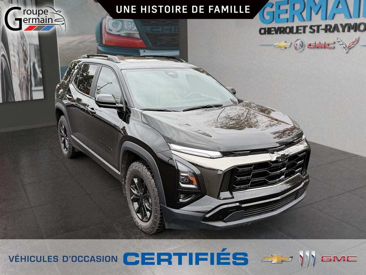 Black (NOIR MOSAIQUE METALLISE) 2025 Chevrolet Equinox SUV / Crossover Four-Wheel Drive Automatic