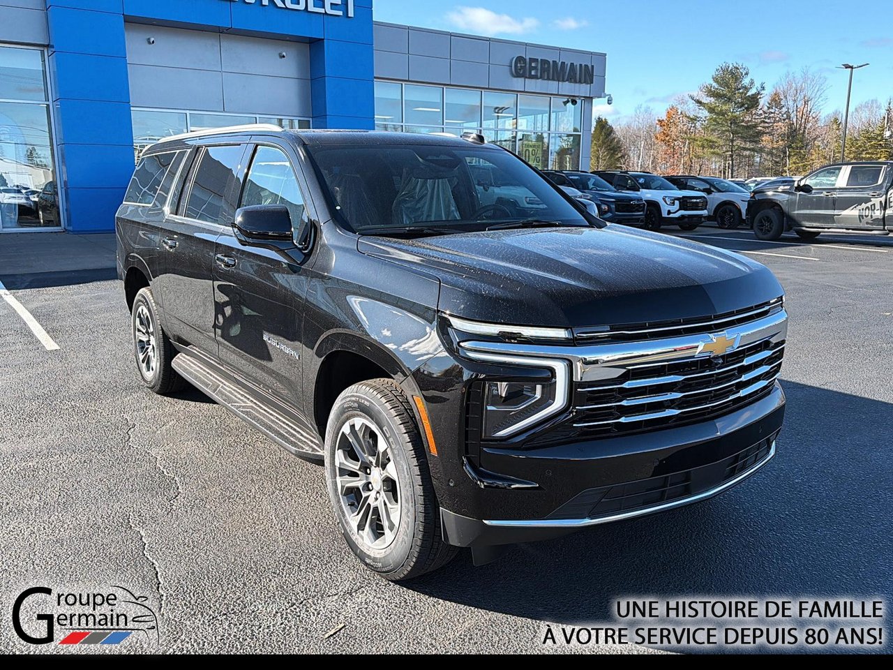 Black 2027 Chevrolet Suburban SUV / Crossover Four-Wheel Drive Automatic