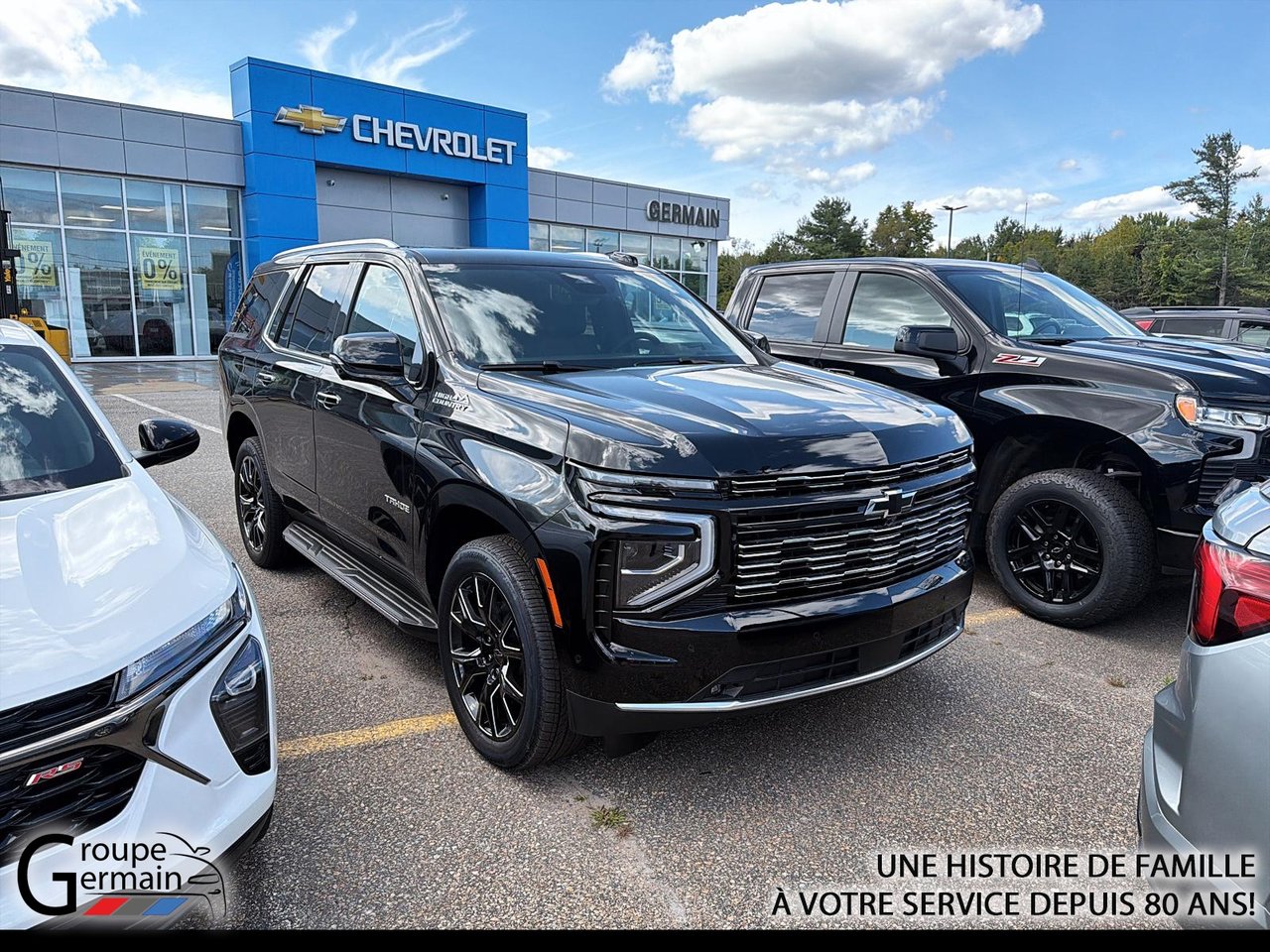 Black 2026 Chevrolet Tahoe SUV / Crossover Four-Wheel Drive Automatic