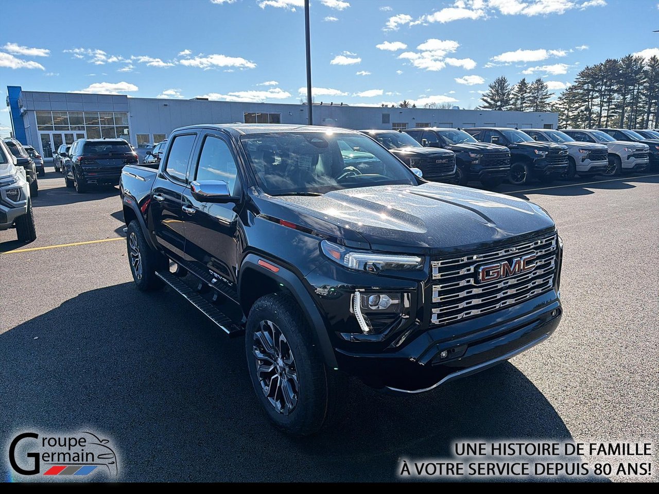 Onyx Black 2026 GMC Canyon Pickup Truck Four-Wheel Drive Automatic