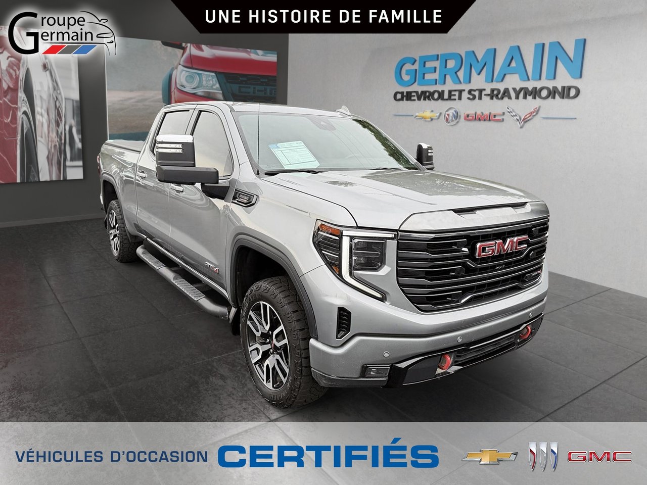 STERLING METALLISE 2023 GMC Sierra 1500 Pickup Truck Four-Wheel Drive Automatic