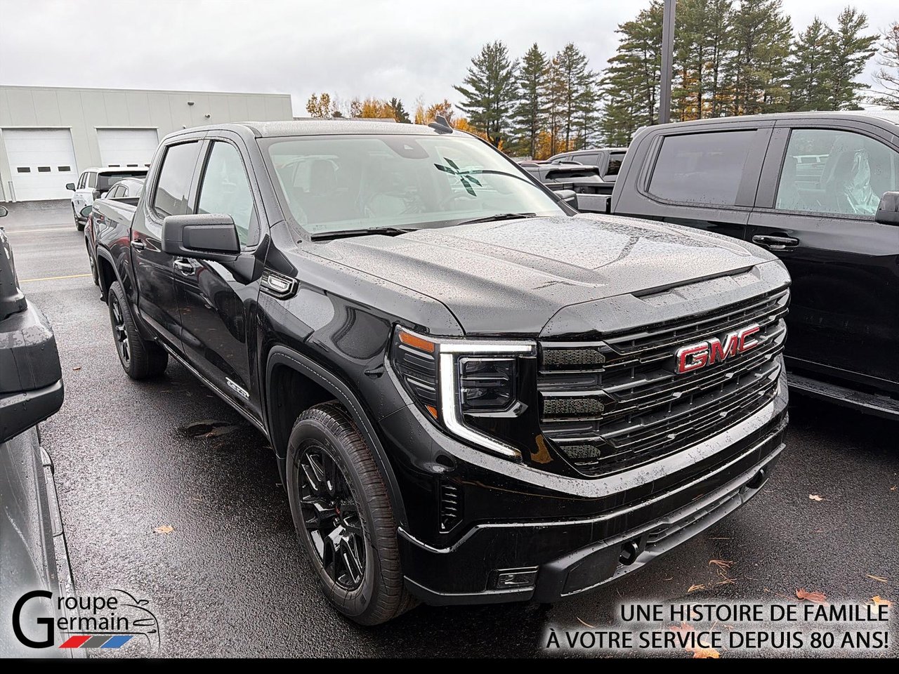 Onyx Black 2026 GMC Sierra 1500 Pickup Truck Four-Wheel Drive Automatic