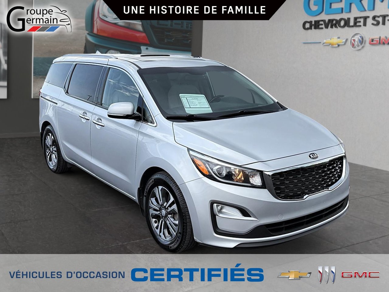 Gray (Gris tonnerre) 2020 Kia Sedona Minivan Automatic