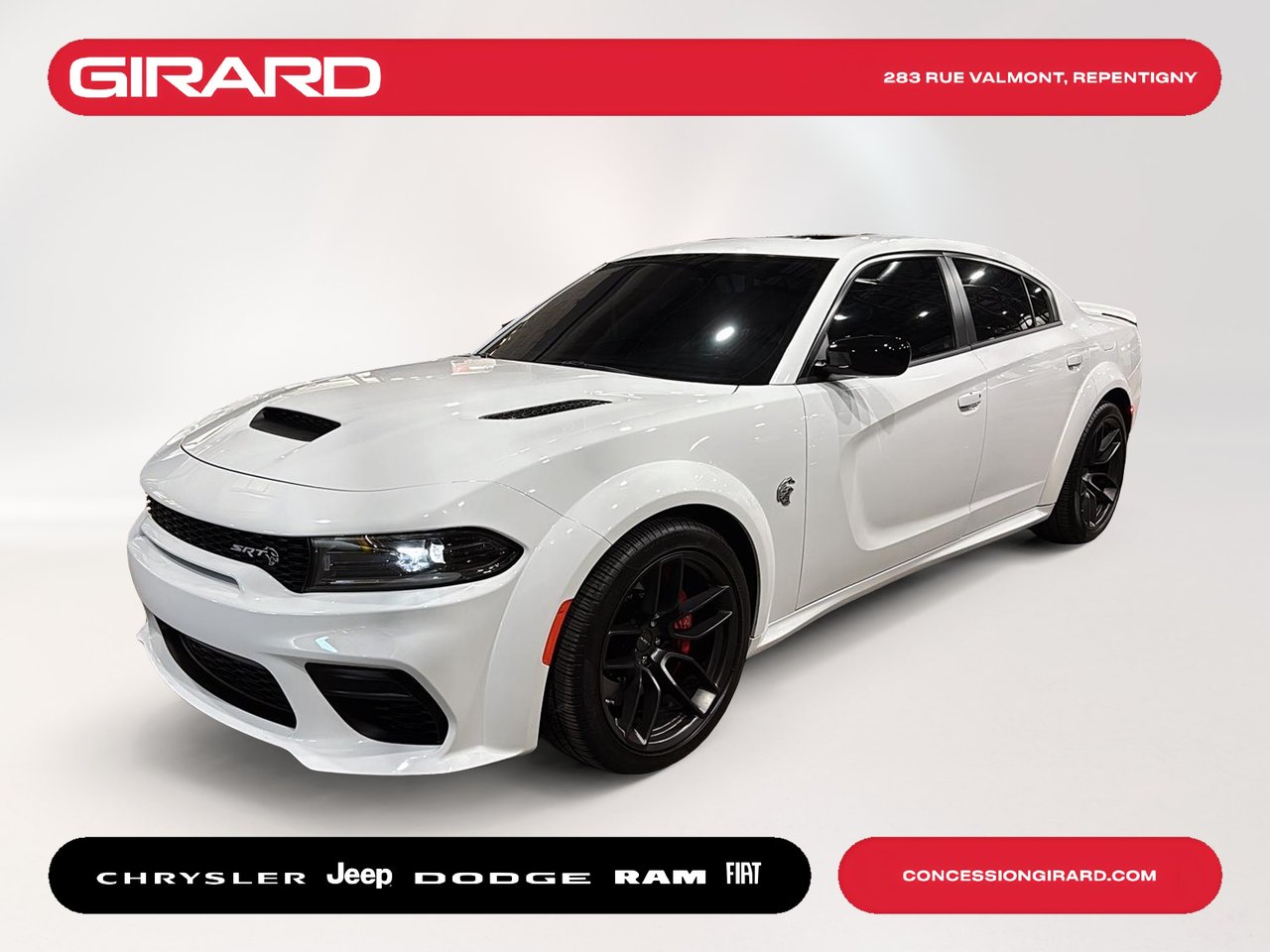WHITE KNUCKLE 2023 Dodge Charger Sedan Rear-Wheel Drive Automatic