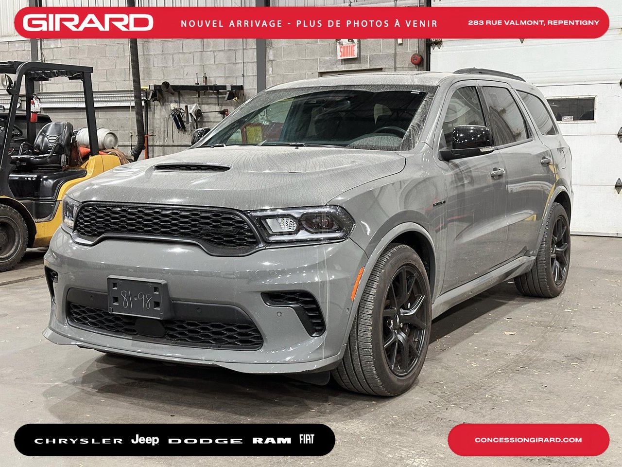 Gray (STING GREY) 2026 Dodge Durango SUV / Crossover All-Wheel Drive Automatic