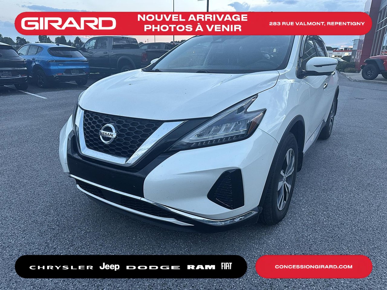 White 2021 Nissan Murano SUV / Crossover All-Wheel Drive Automatic