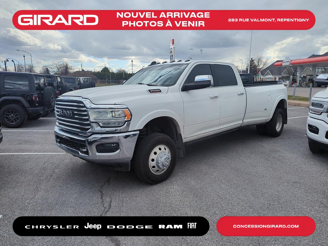 2019 RAM 3500 Laramie Longhorn Crew Cab LB DRW 4WD