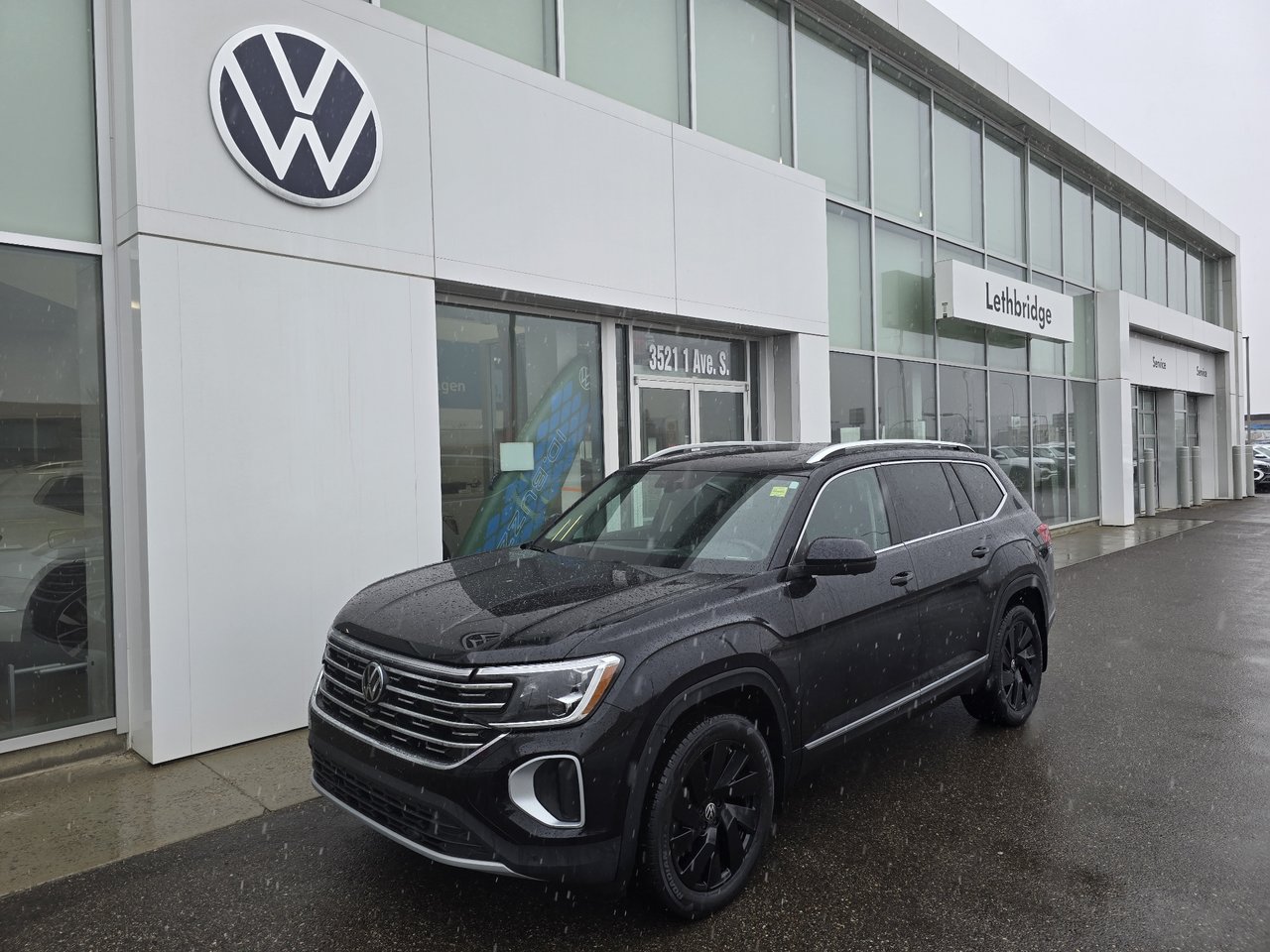 Deep Black Pearl 2025 Volkswagen Atlas SUV / Crossover Automatic